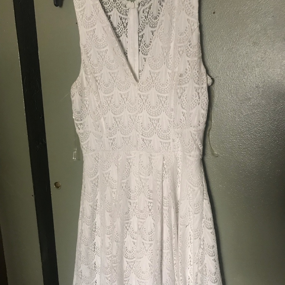 White Lace Dress